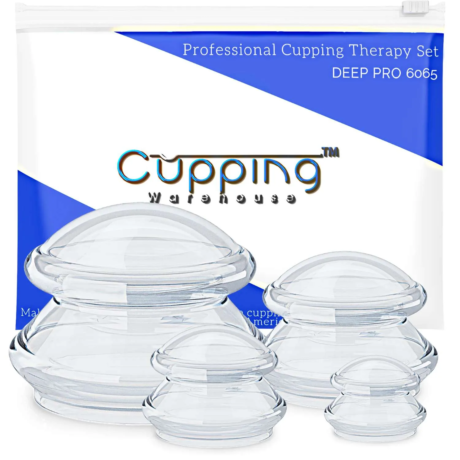 Supreme DEEP PRO 6065 Advanced Harder Silicone Cupping Therapy Sets