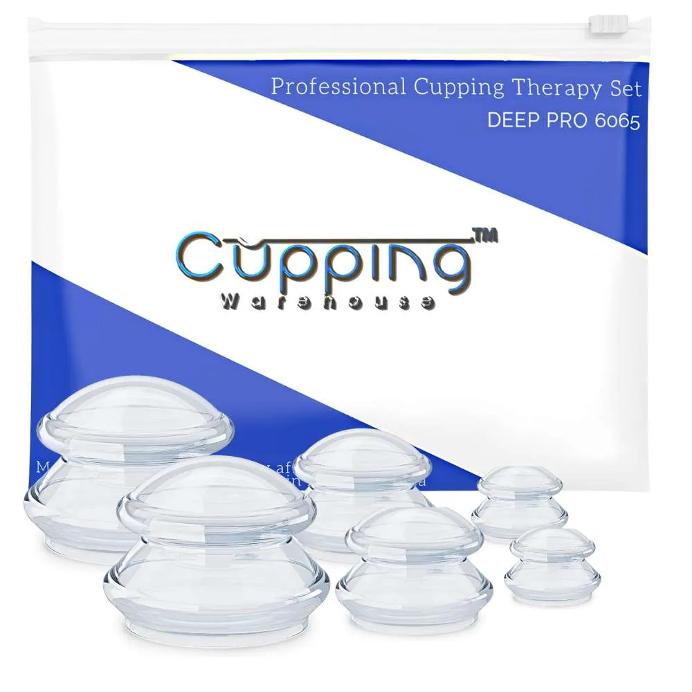 Supreme DEEP PRO 6065 Advanced Harder Silicone Cupping Therapy Sets