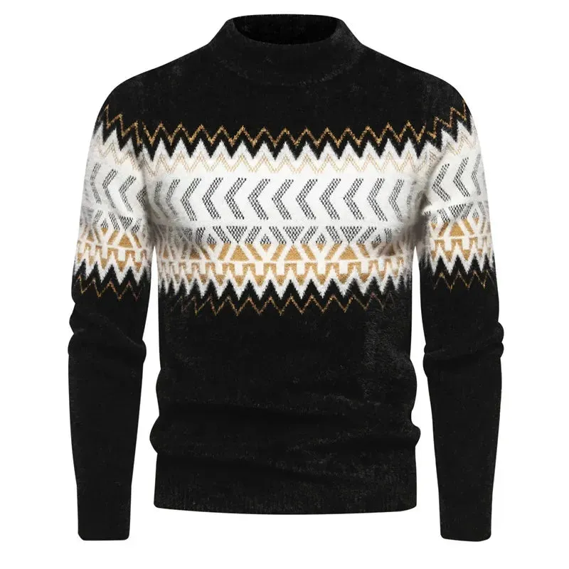 TEEK - Mens  Soft and Comfortable Knit Sweater