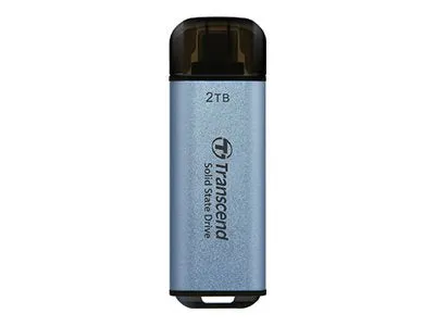 Transcend Esd300c - Ssd - 1 Tb - External (Portable) - Usb 3.2 Gen 2X1 (Usb-C Connector) - Sky Blue