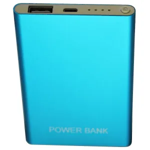 Universal 8,800mAh Single USB Portable Power Bank - Blue